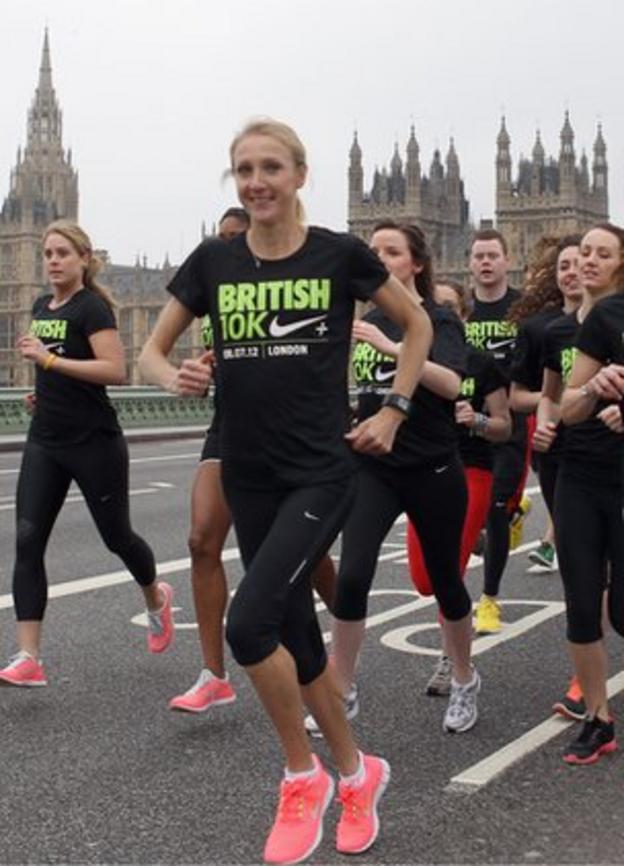 Paula Radcliffe launches British 10k run