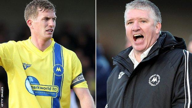 Lee Mansell (left) and Martin Ling