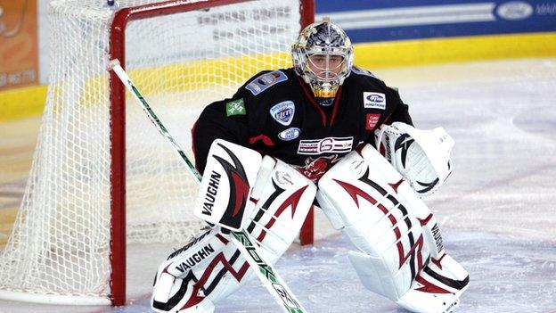 Goaltender Phil Osaer