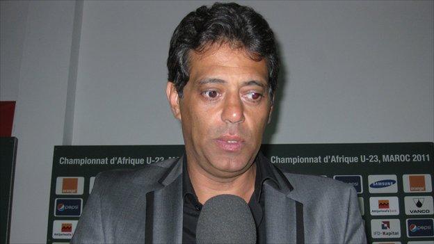 Egypt's Olympic football coach Hany Ramzy