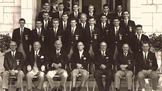 GB's football team at the 1960 Olympics