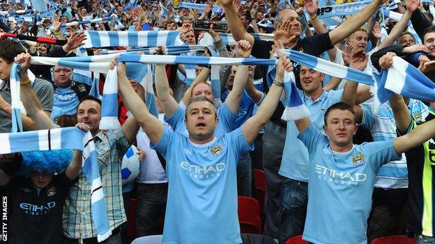Manchester City supporters