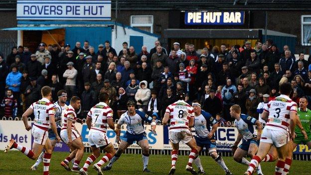 Featherstone Rovers v Wigan