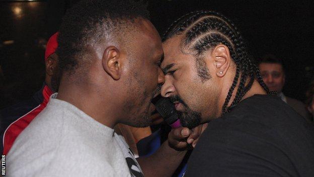 David Haye, Dereck Chisora