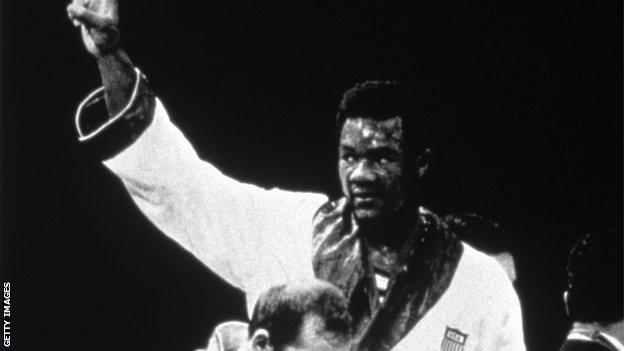 1968 Olympic heavyweight champion George Foreman