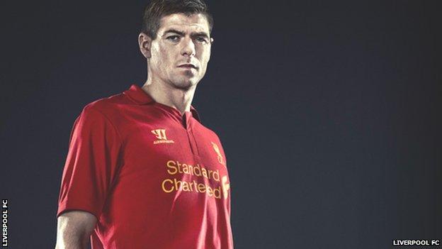 Liverpool's new home kit
