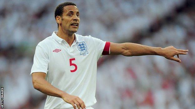 Rio Ferdinand first played for England against Cameroon in 1997