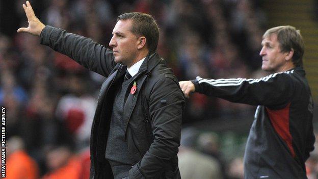 Brendan Rodgers and Kenny Dalglish