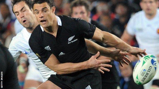 Dan Carter is included in New Zealand squad for training camp