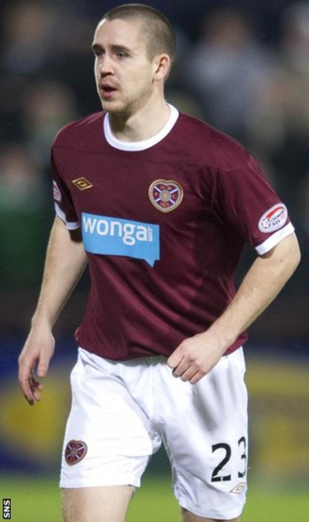 Glen has made only 10 appearances for Hearts this season, mainly from the bench