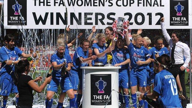 Birmingham lift the FA Women's Cup