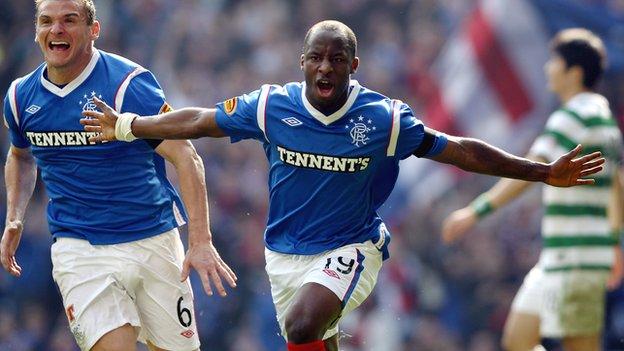 Sone Aluko of Rangers and Nigeria