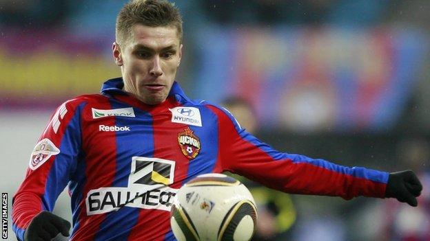 Kyrill Nababkin of CSKA Moscow