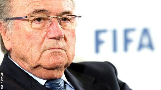 Sepp Blatter of Fifa