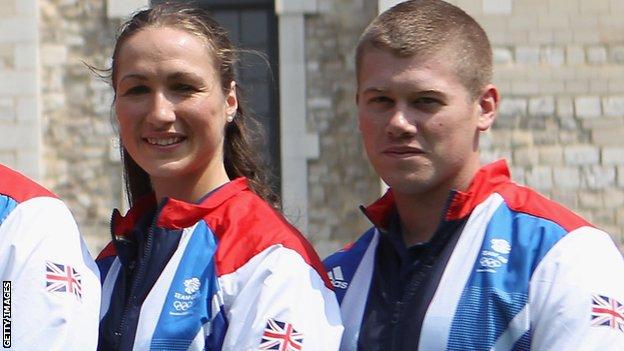 Georgina Geikie (left) and Rory Warlow