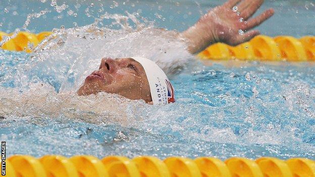 Paralympics GB swimmer Jim Anderson