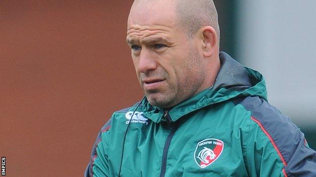 Leicester director of rugby Richard Cockerill