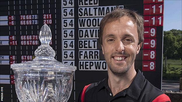 Paul Reed won this year's PGA EuroPro Open at Galgorm Castle
