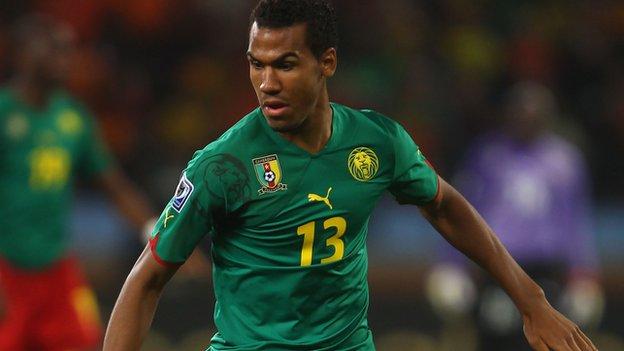 Cameroon's Eric Choupo-Moting