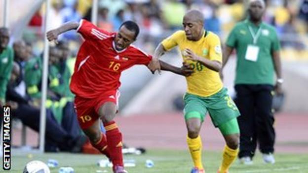 A disappointing South Africa were held by an impressive Ethiopia in Rustenburg
