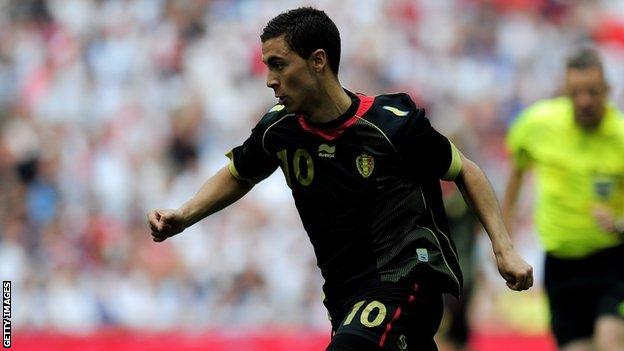 Eden Hazard: Chelsea complete transfer of Lille midfielder - BBC Sport