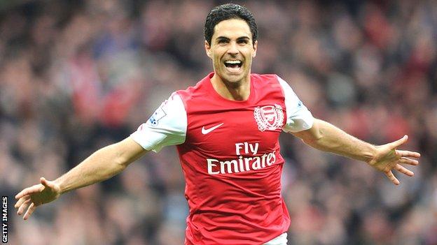 Mikel Arteta to speak with Arsenal over improved contract - BBC Sport