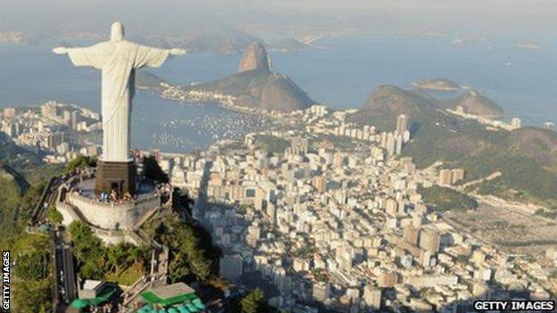 Rio's famous 'Christ the Redeemer' statue