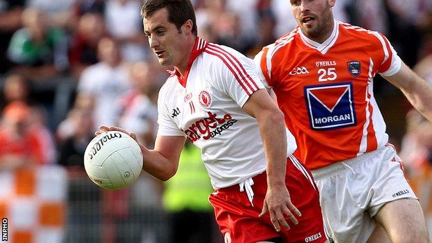 Brian McGuigan has put his Tyrone comeback on hold