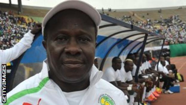 Senegal coach Joseph Koto