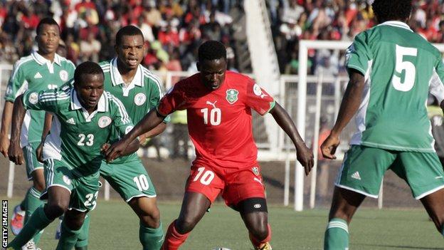 Malawi v Nigeria in 2014 World Cup qualifying