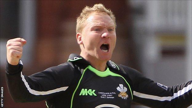 Surrey off-spinner Gareth Batty