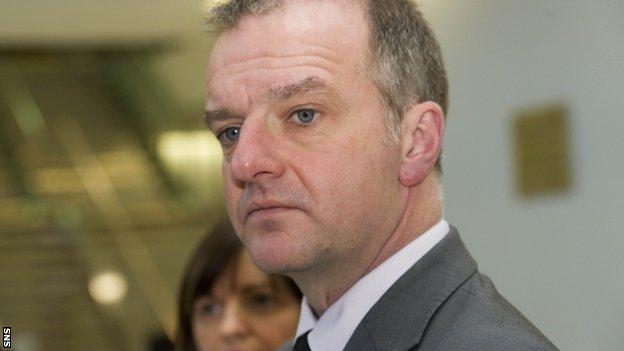 PFA Scotland chief executive Fraser Wishart
