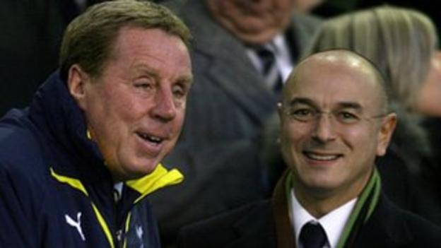Harry Redknapp and Daniel Levy