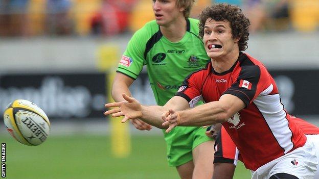 Paris in action for Canada 7s
