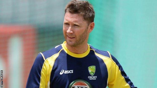 Australia captain Michael Clarke