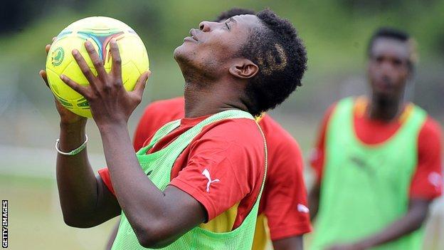 Ghana and Al Ain striker Asamoah Gyan