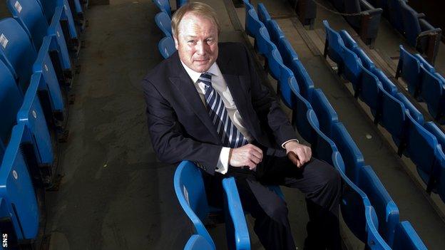Kilmarnock chairman Michael Johnston