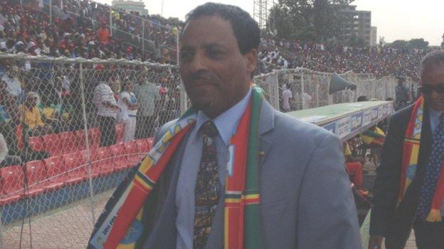 Ethiopia Football Federation president Sahilu Gebre Mariam
