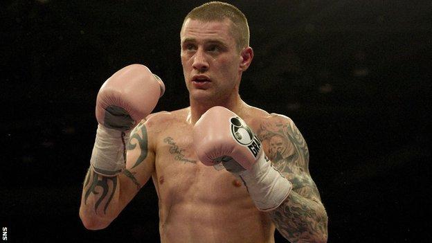 Scottish world champion Ricky Burns
