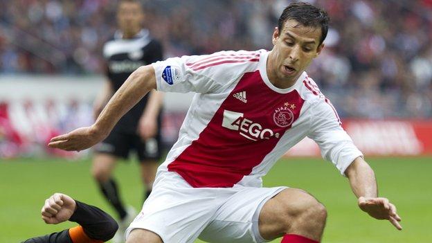 Morocco striker Mounir El Hamdaoui