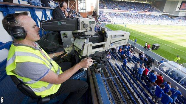 Rangers' Third Division matches could be televised live