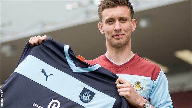 Burnley full-back Luke O'Neill