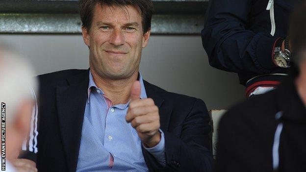 Swansea City manager Michael Laudrup