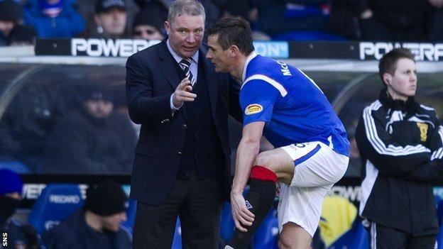 Ally McCoist and Lee McCulloch of Rangers are expected at Brechin