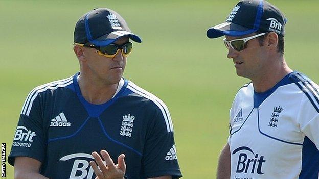 Andy Flower and Andrew Strauss