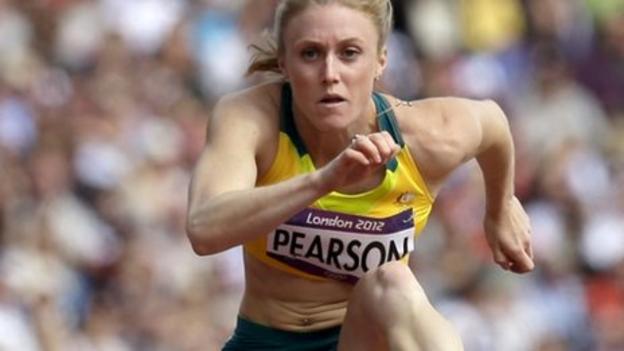 Olympics Athletics Sally Pearson Fastest In 100m Hurdles Heats Bbc Sport 