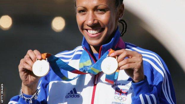 Kelly Holmes to 'inspire new generation' on Isle of Man - BBC Sport