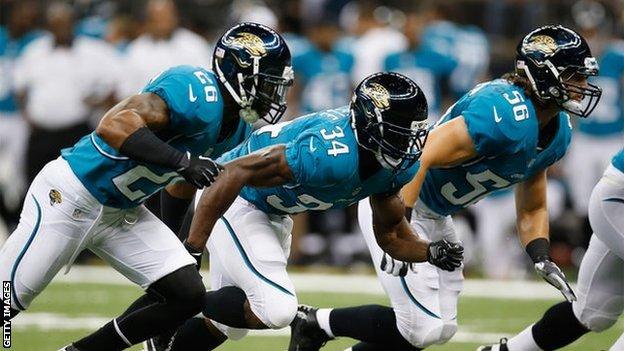 Jacksonville Jaguars to play annual games at Wembley - BBC Sport