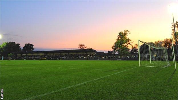 Ewen Fields, home of Hyde FC