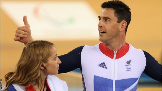 Welsh cyclist Mark Colbourne becomes Great Britain's first medal winner at the 2012 Paralympic Games by winner a silver medal in the C1-2-3 one kilometre sprint